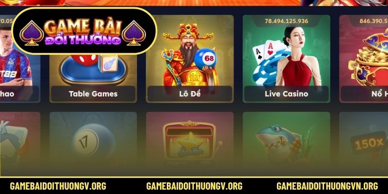 5 chuyên mục game cá cược trực tuyến ăn khách